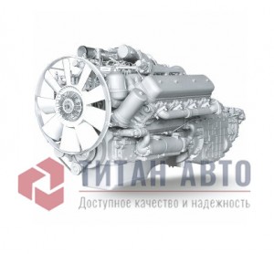 Двигатель Российского производства-7511.10-36 с КПП и сц. (400 л.с.)